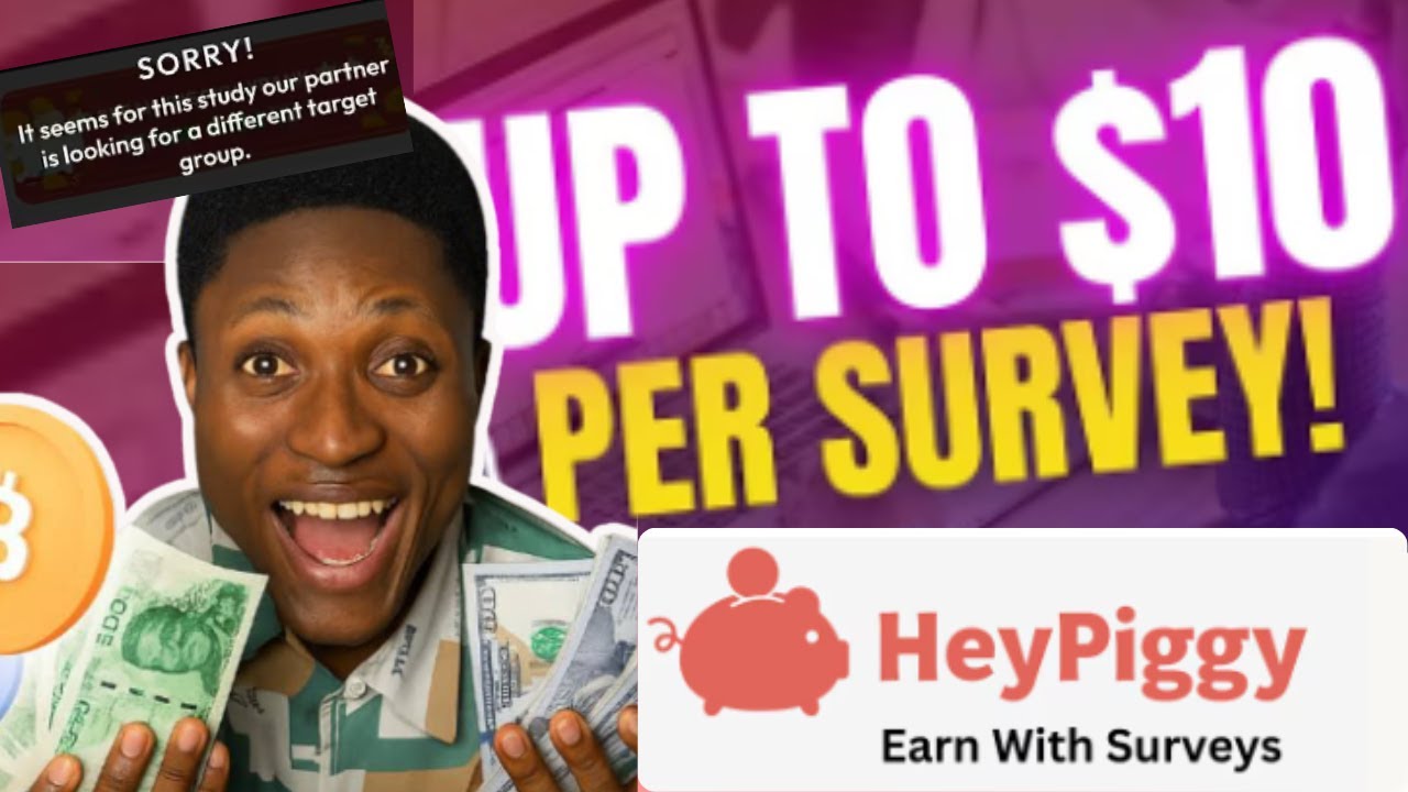 How To Start HEYPIGGY Online Survey & Get Qualified On All Surveys (Full Tutorial 2025)