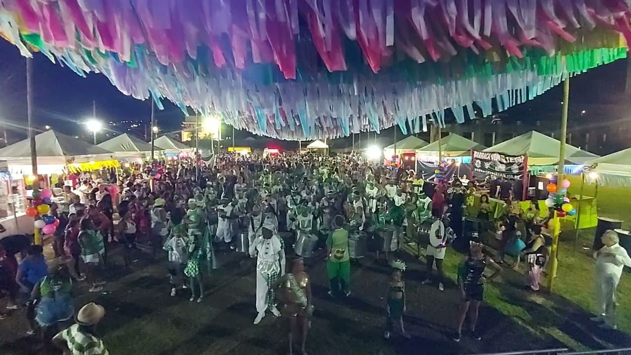 Bloco Verde e Branco. Carnaval de Volta Grande-MG.  2024