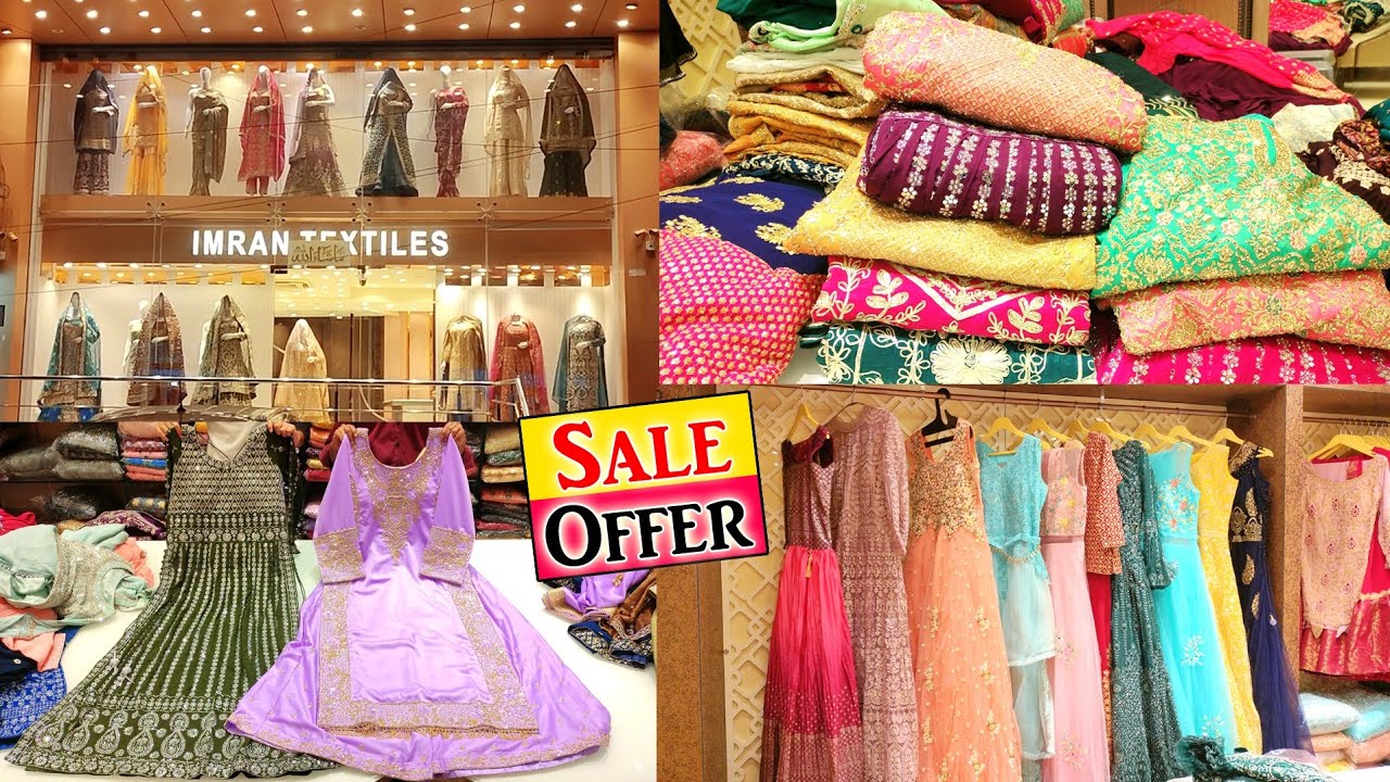 Exclusive Designer Dresses, Flat 50% Discount Trending Wedding Collection || Imran Textiles ||