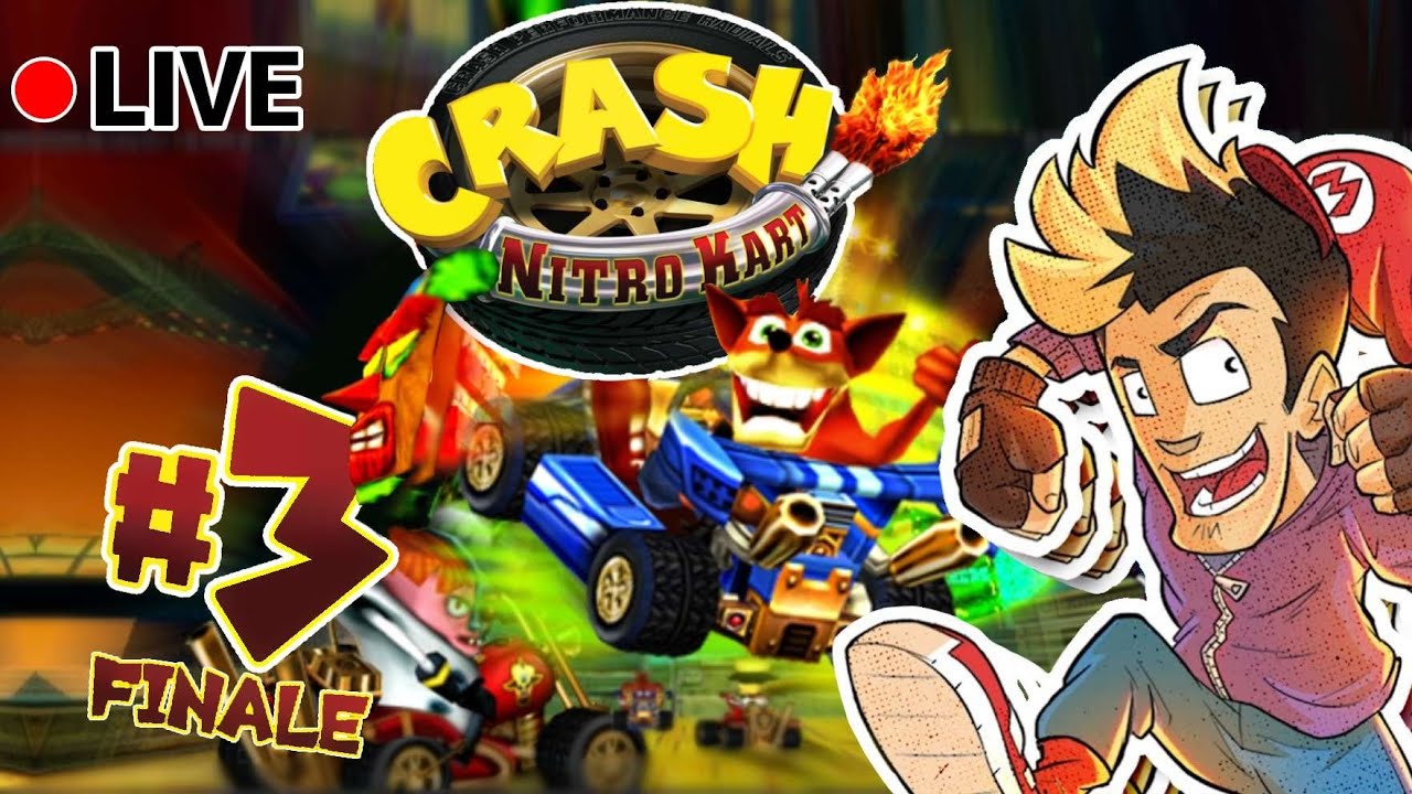 CRASH NITRO KART LIVE: Registrazione 3 (02/05/2024)