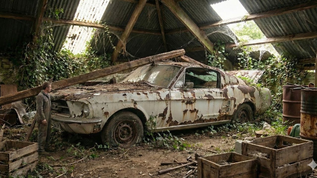 This 1967 Ford Mustang Was Left to Rot… ASMR Full Restoration