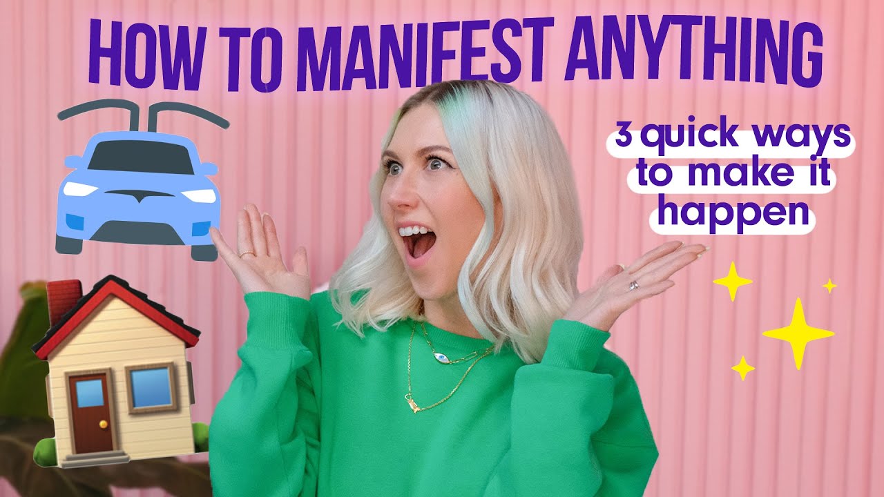 How to manifest ANYTHING | *This will change your life*