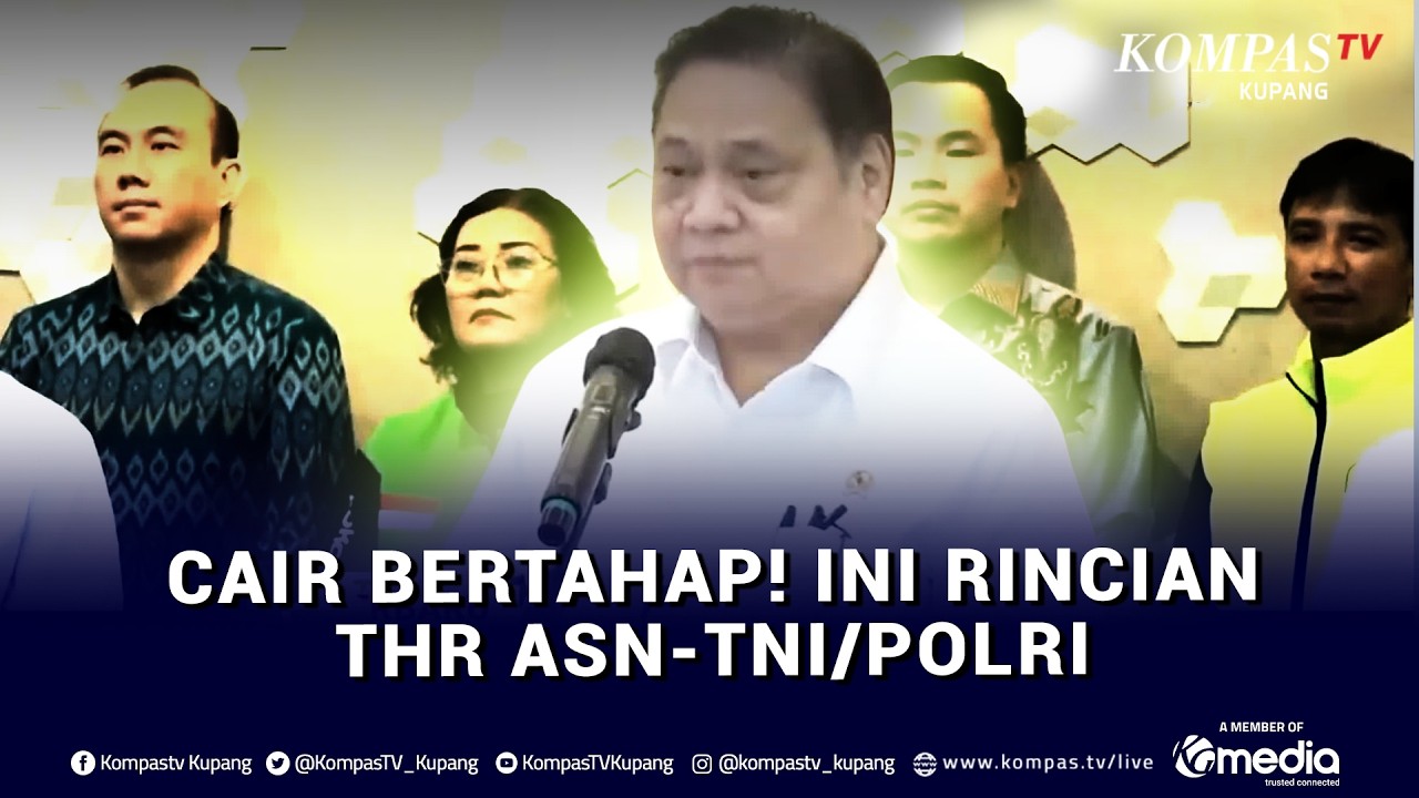 Tok! THR ASN-TNI/Polri Cair Secara Bertahap Sejak 26 Februari, Ini Rinciannya!