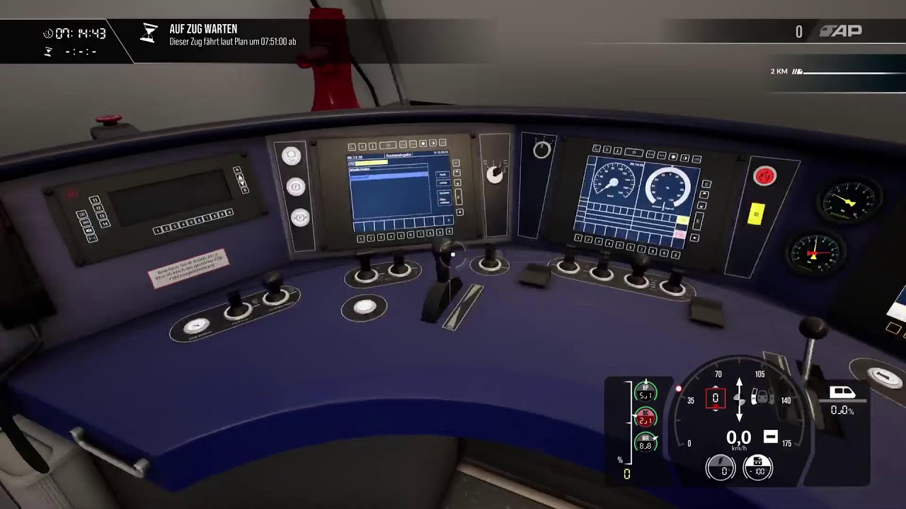 Zugsimulator Vier