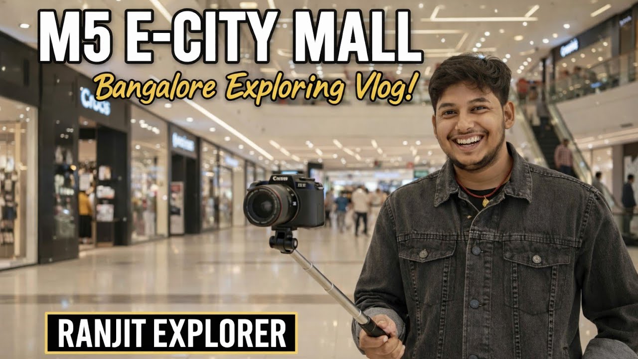 Exploring M5 Ecity Mall Bangalore | Electronic City Ka Sabse Bada Mall? 🛍️