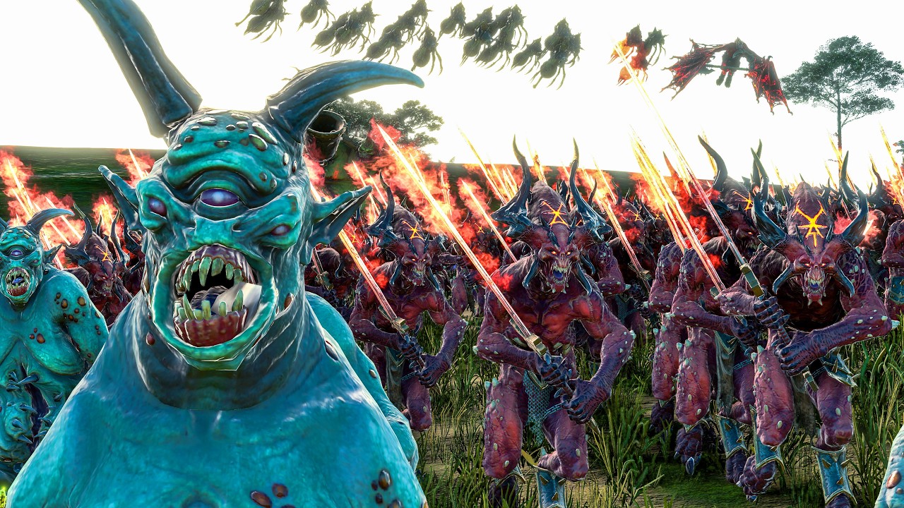 Followers of Nagash VS Legion of Chaos - Warhammer Battles