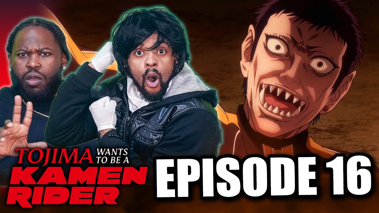 WHERE IS V3? WHERE! WE NEED HIM l Tojima Wants To Be A Kamen Rider Episode 16 Reaction