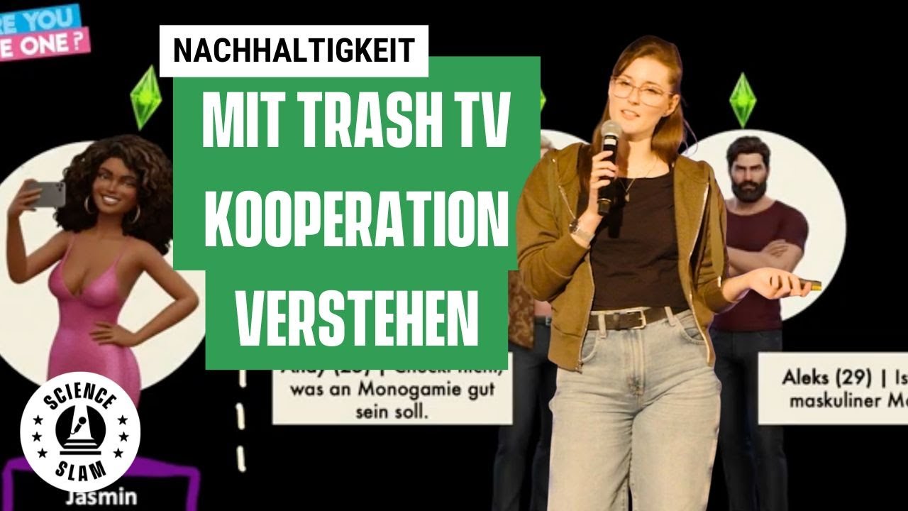 Was Trash-TV uns über die Zukunft unserer Wirtschaft lehren kann (Marina Fecke – Science Slam)
