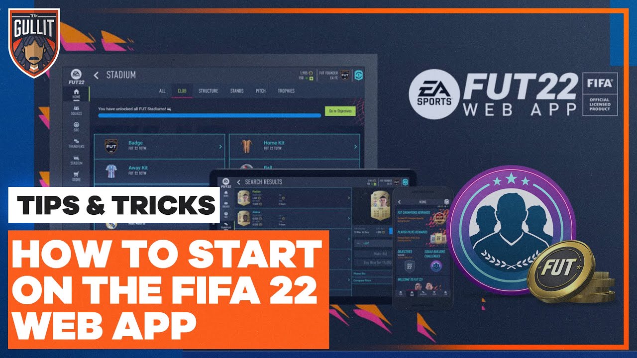 Use The FIFA 22 Web App To Make Coins & Save EA Play Time! 💸