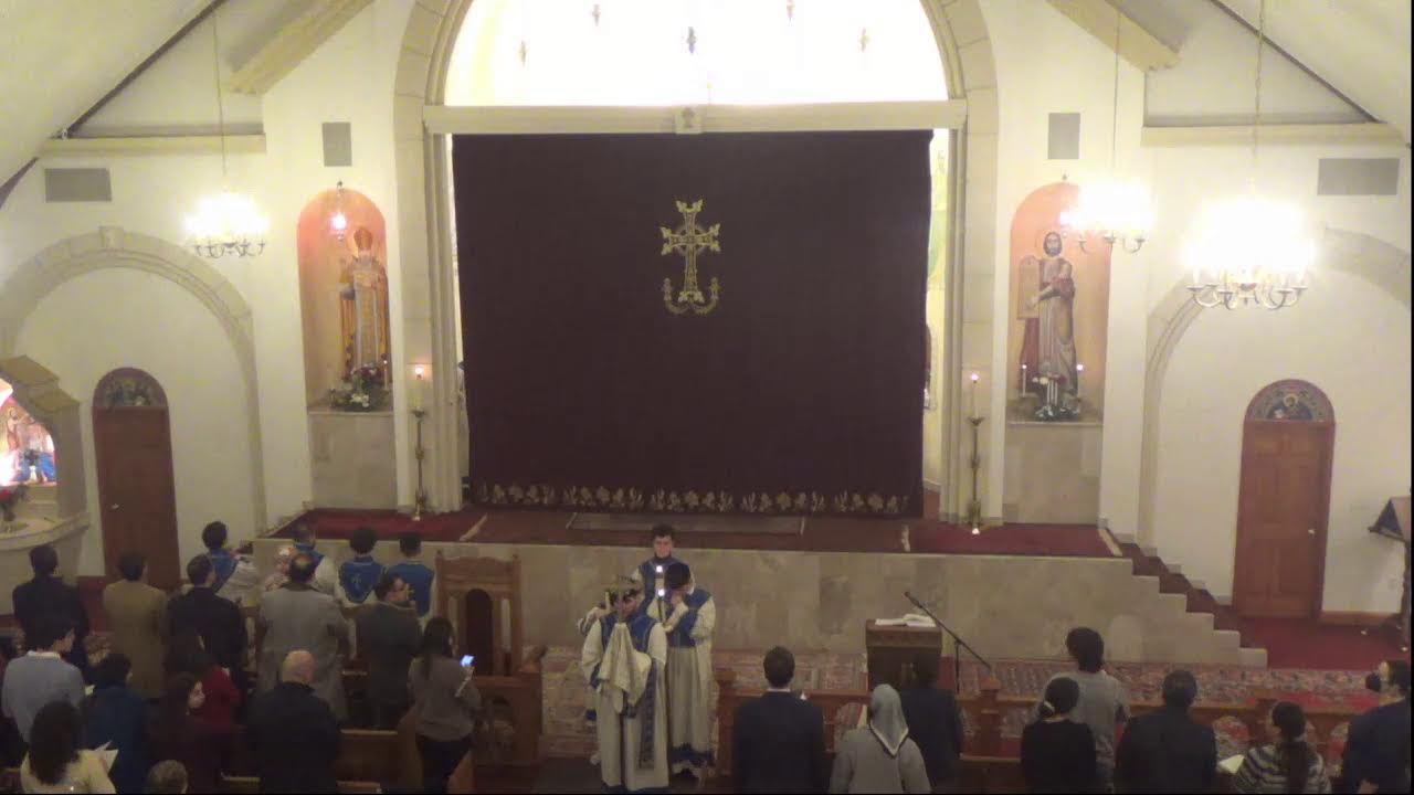 St. Mary, Badarak Service, January 5, 2026