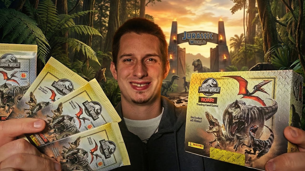 Panini Jurassic World ROAR Trading Cards | Display Doboz Bont&aacute;s
