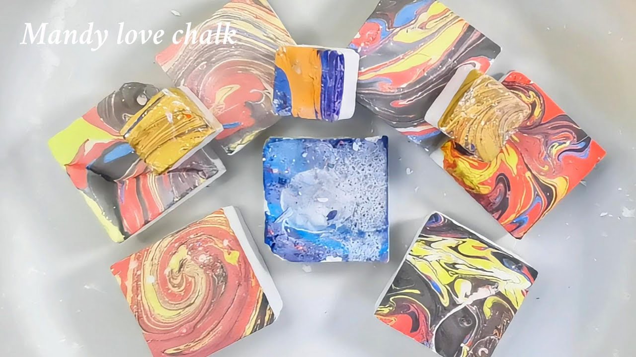 Beautiful patterns|gym chalk reform|asmr