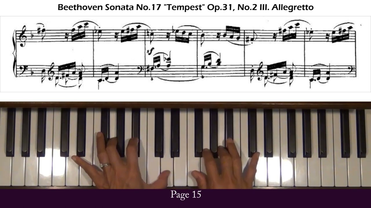 Beethoven Sonata No.17 