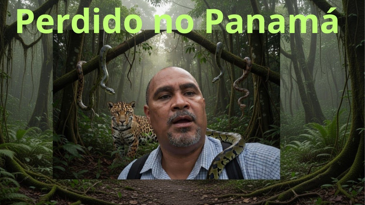 Perdido nas Florestas do Panamá América central.