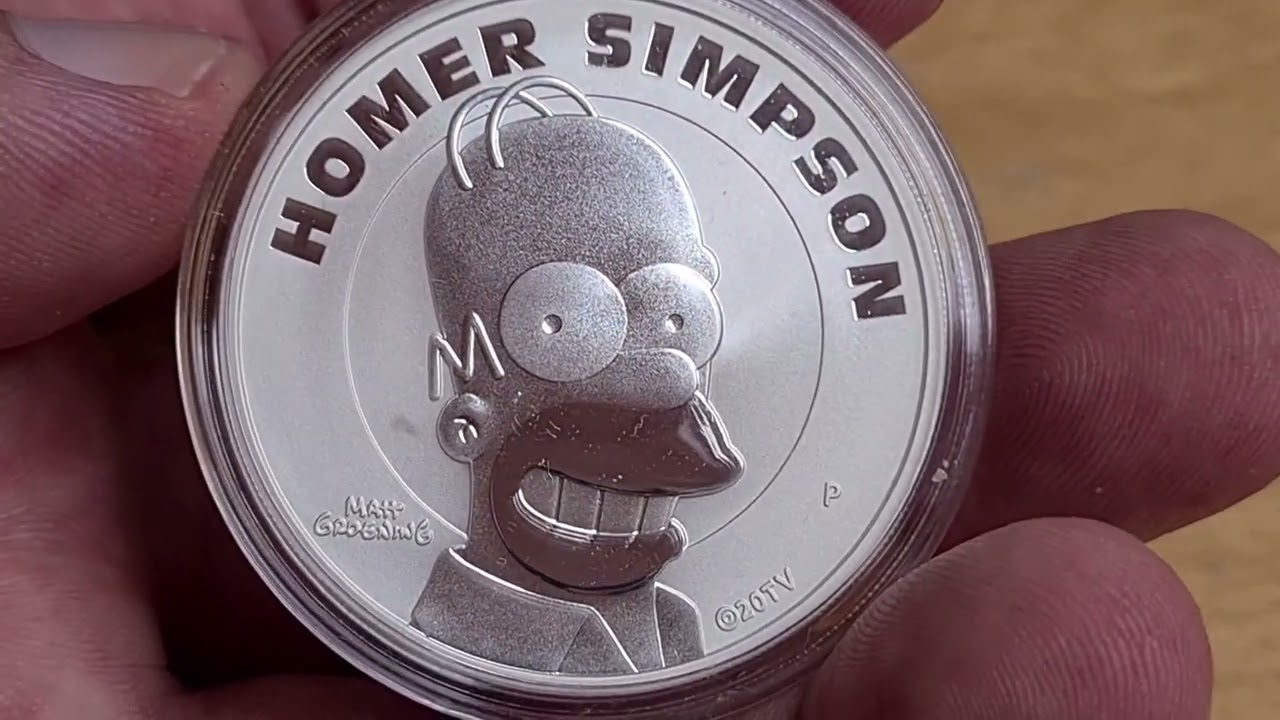 Perth Mint, Homer Simpson 2022 Latest release 🙄🙄🙄