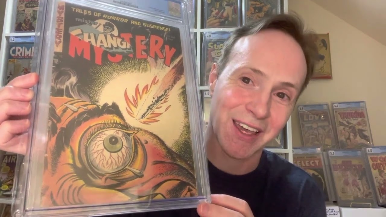 Unboxing A Collection of Precode Horror Comics | You'll Definitely Get An Eyeful