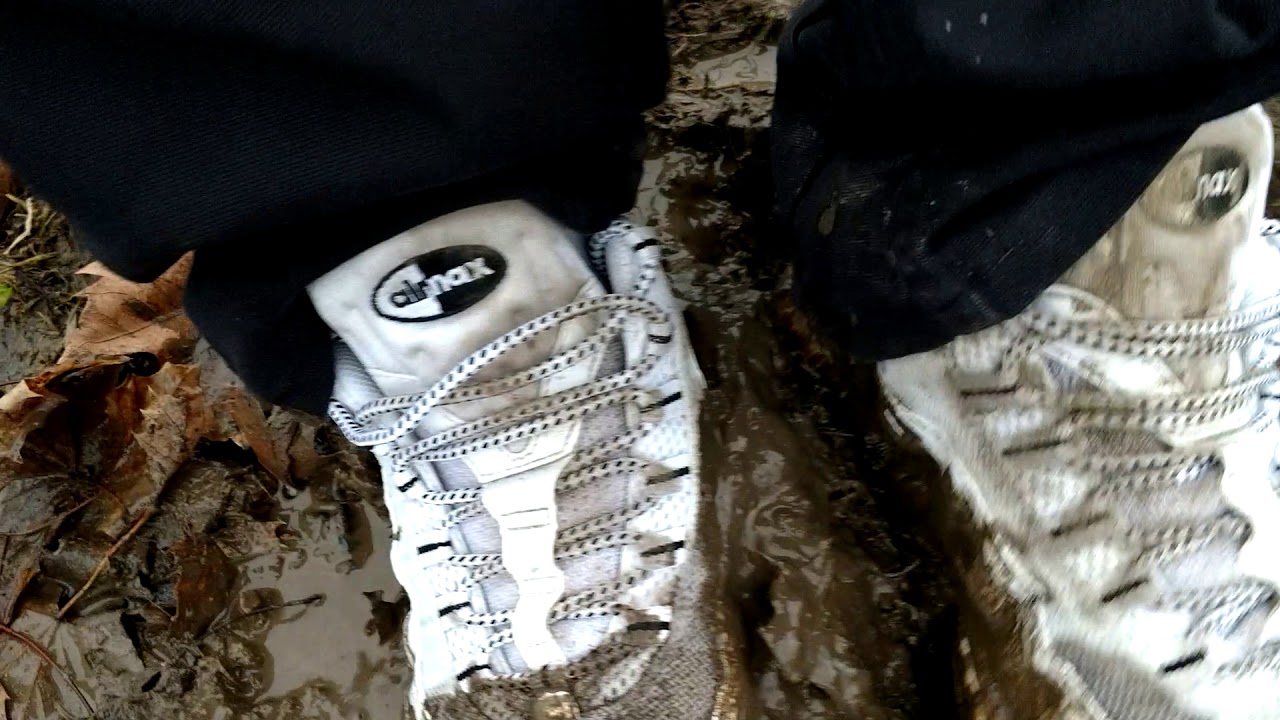 Muddy triple white Airmax 95 pt 2