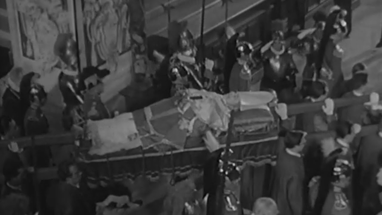 La Sepoltura di Papa Pio XII [1958]