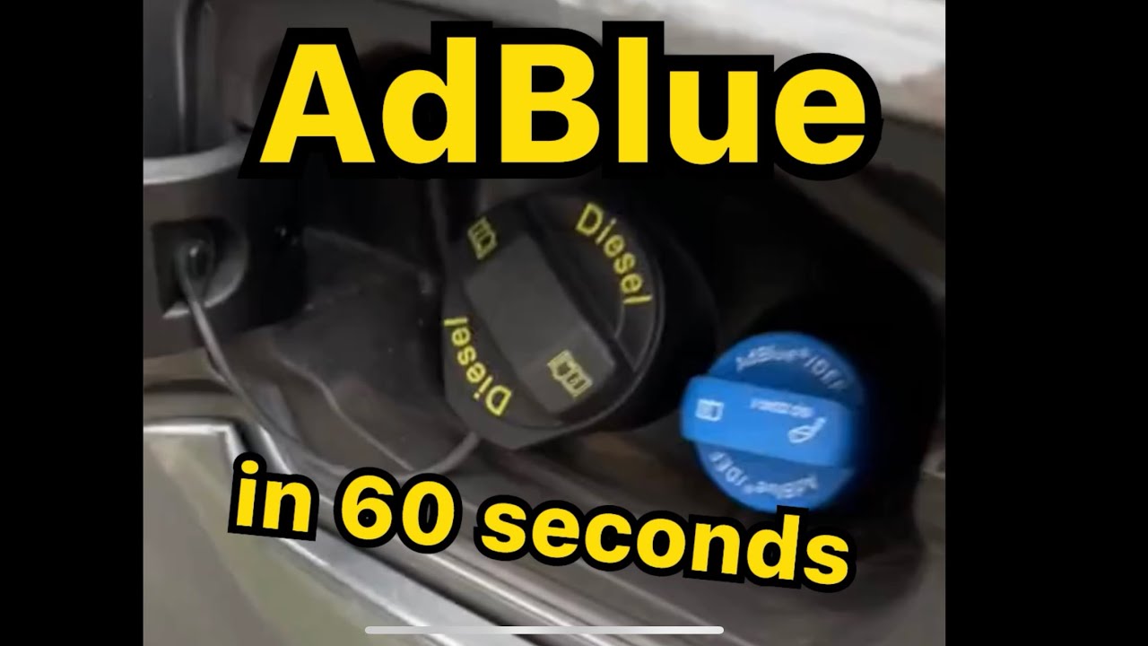 Объяснение Adblue за 50 секунд (также называется селективной каталитической нейтрализацией (SCR))