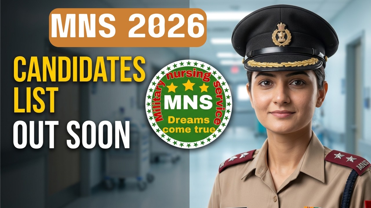 MNS 2026 Shortlisted Candidates List | MNS 2026 Cutoff Marks | MNS 2026 Application Form | MNS Cu...