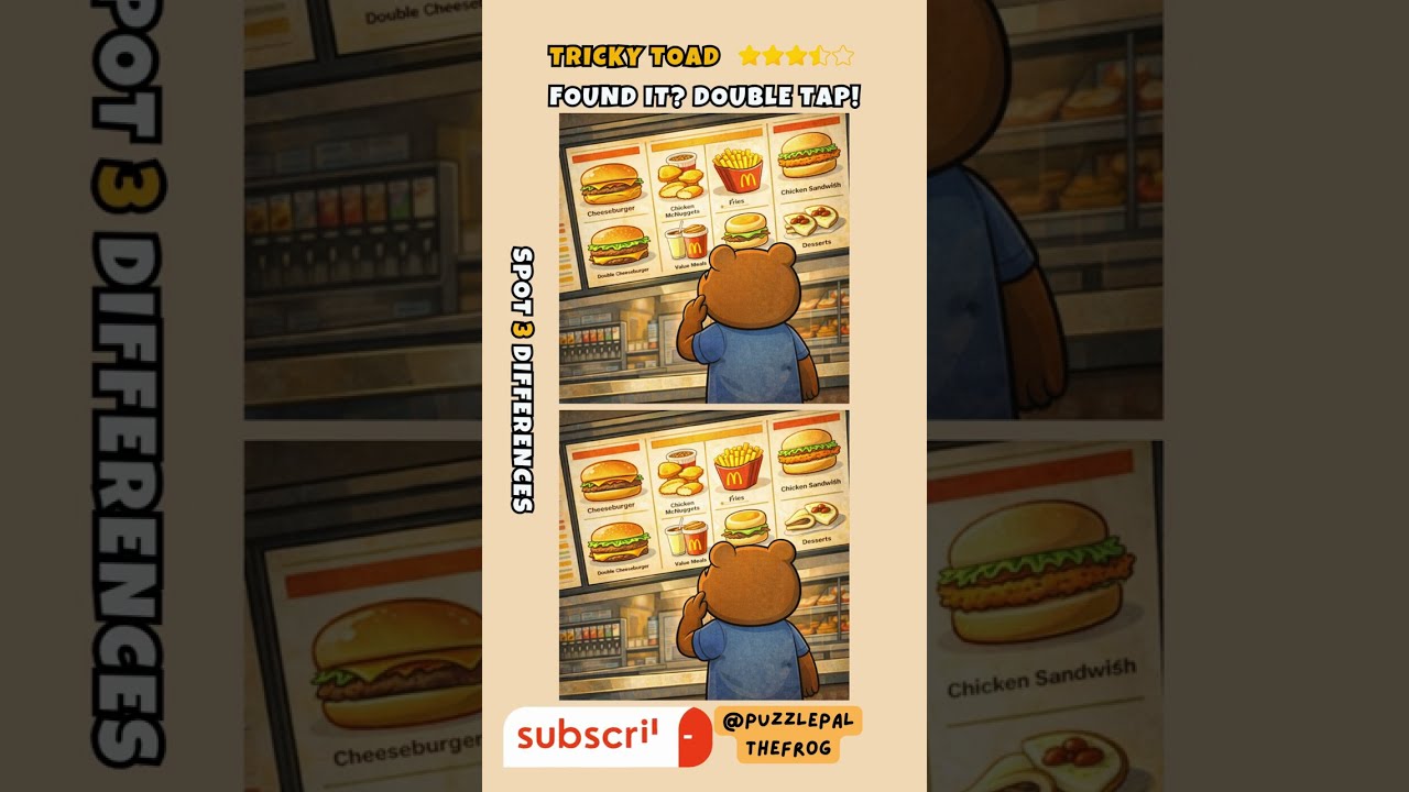Can you beat this spot the difference puzzle? 