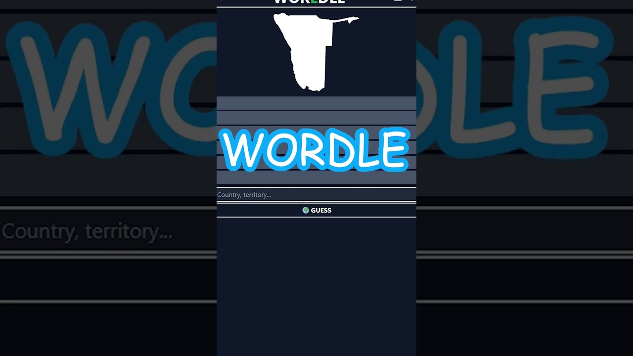 What is THIS Country called? (Wordle but Geography)