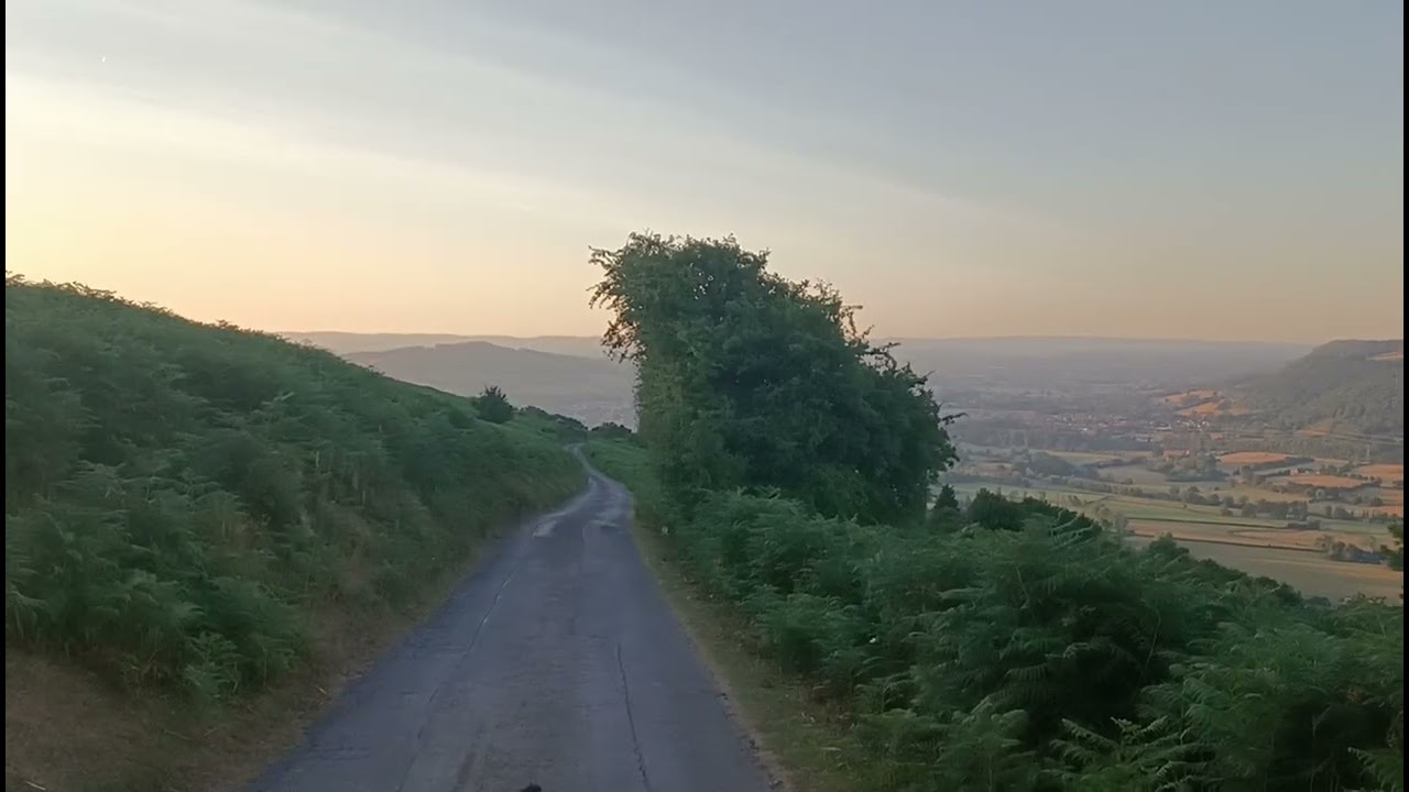 Early Morning Summer Hike Of The Sugar Loaf Mountain. Brecon Beacons. Abergavenny.