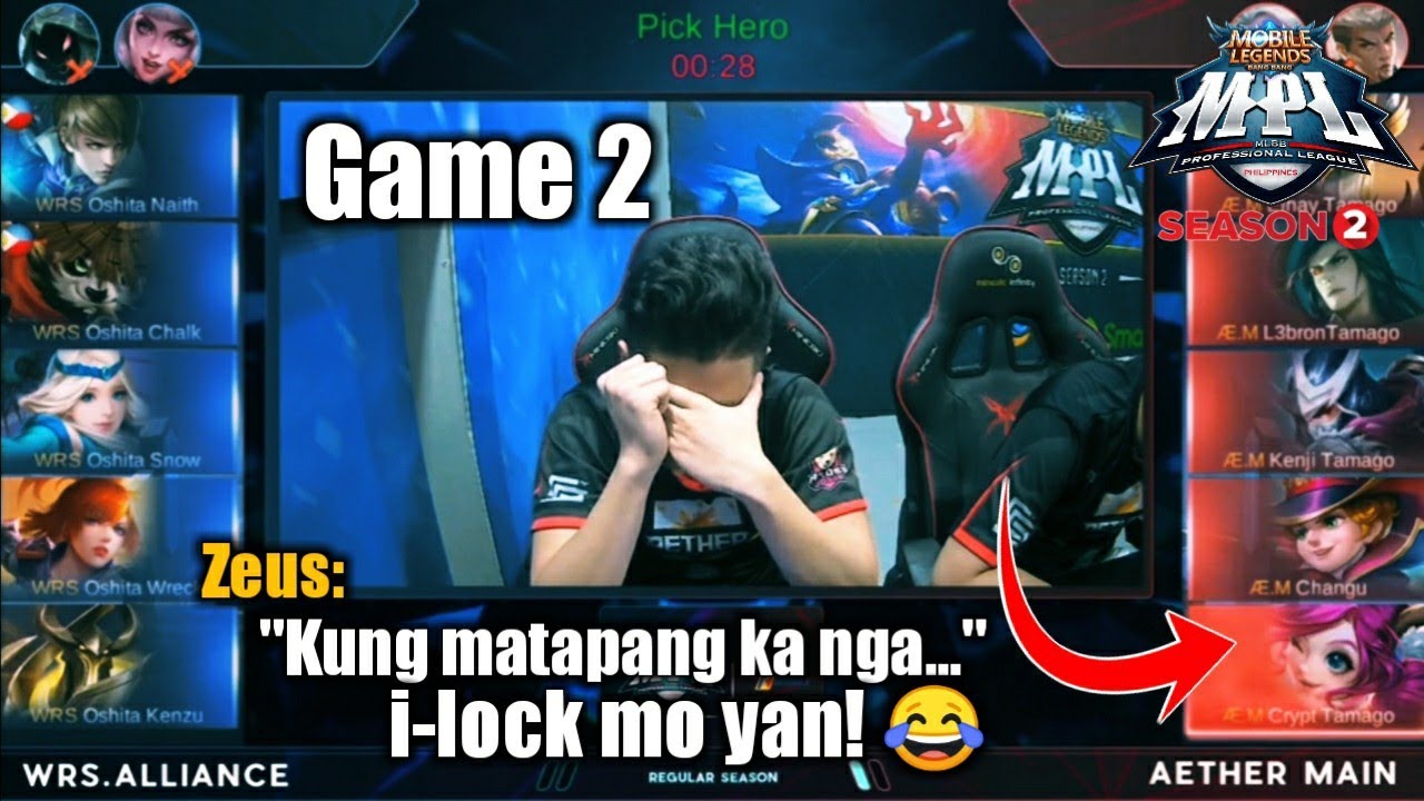 Game2 Aether Main VS White Rascals MANIAC is REAL | MPL-PH S2 Week6 Day1