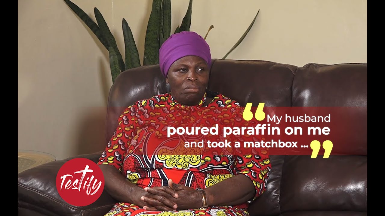 My husband pushed me down and poured paraffin on me......TESTIFY MARGARET WANJIRU