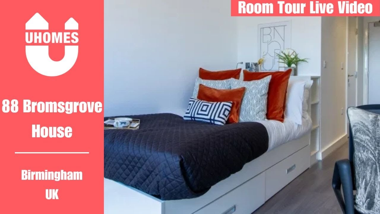 The Modern Student Accommodation In Birmingham - 88 Bromsgrove House [Room Tour]