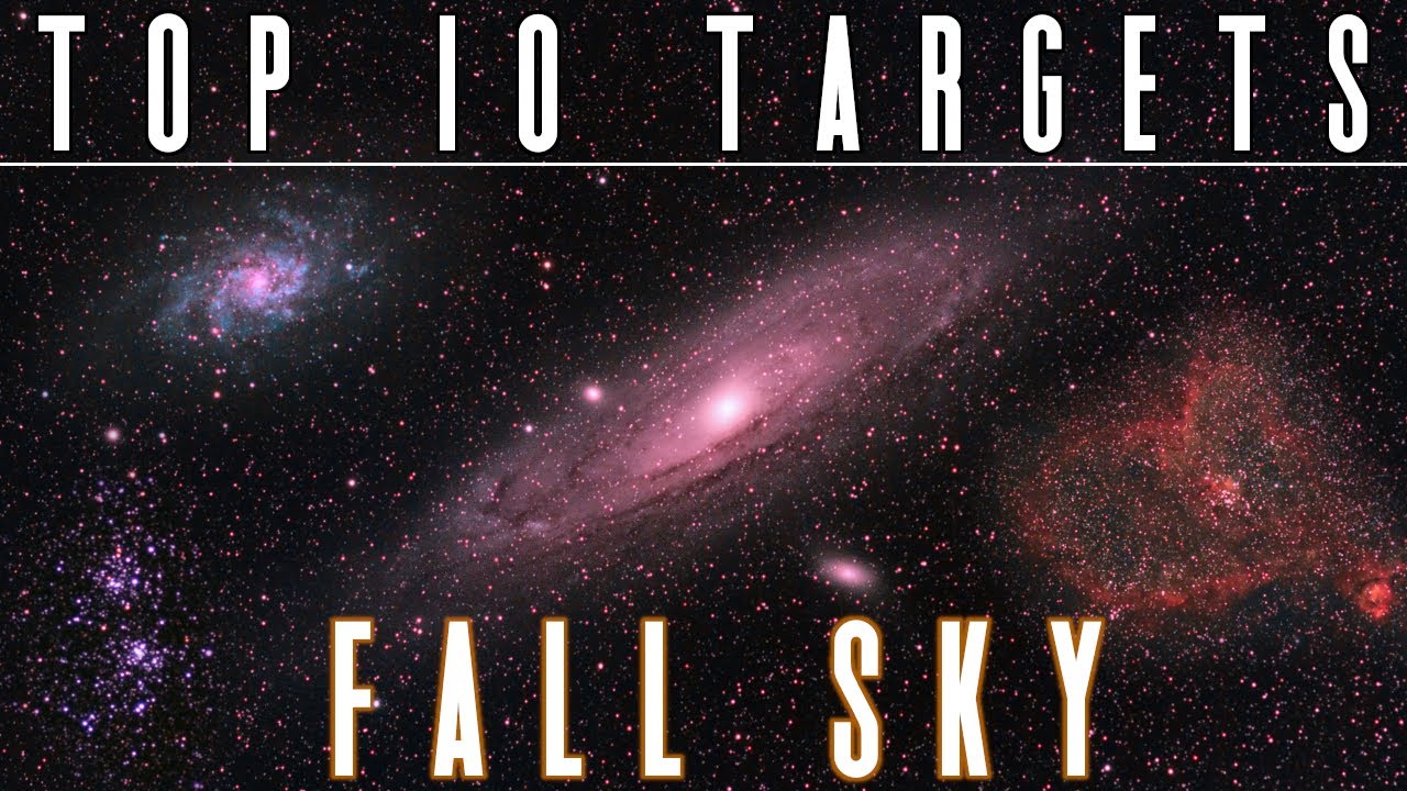 The Best Deep Sky Objects in the Fall Night Sky | Astrophotography | Astronomy