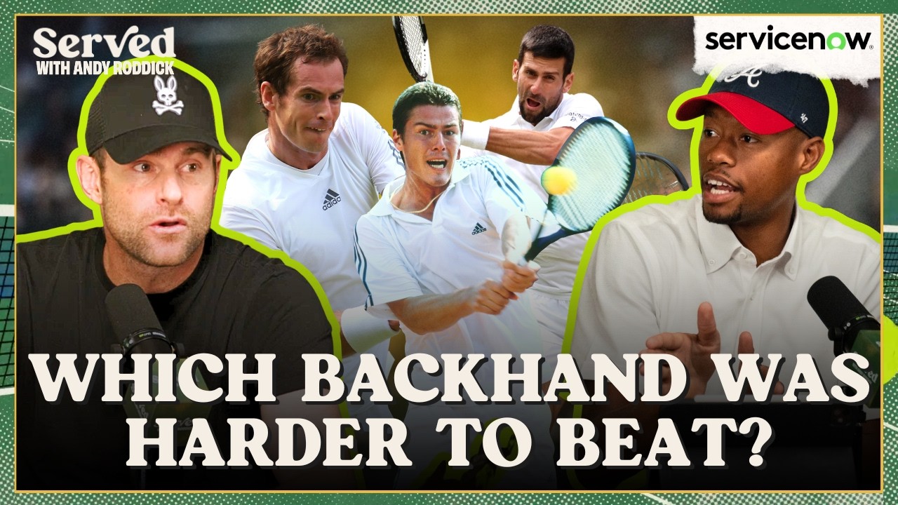 Does Andy Murray has the Best Slice in Tennis? | Roddick & Eubanks Analysis