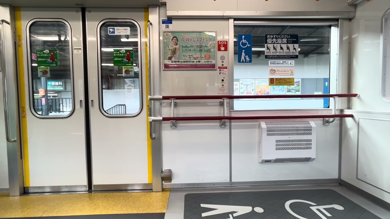 京都市営地下鉄20系2135F編成「三菱ハイブリッドsic-VVVF」普通新田辺行　竹田→新田辺　走行音