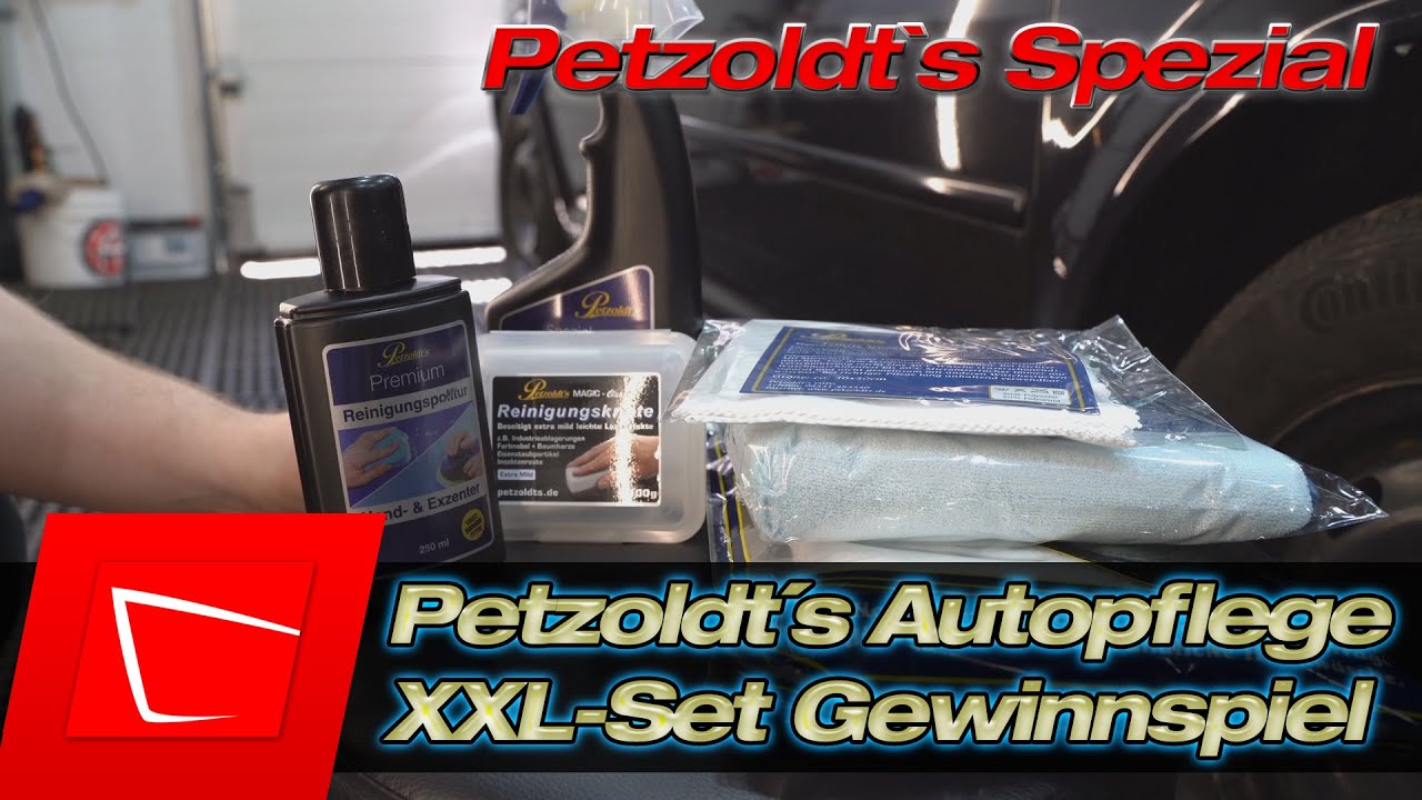 Petzoldts Autopflege Gewinnspiel - Danke an das Team f&uuml;r das tolle Bundle - 3 fache Gewinnchance