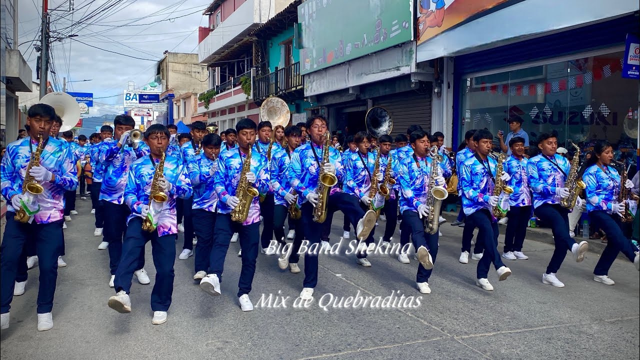Big Band Shekina 2025 - Mix Quebraditas / Fiestas Julias / Huehuetenango, GT