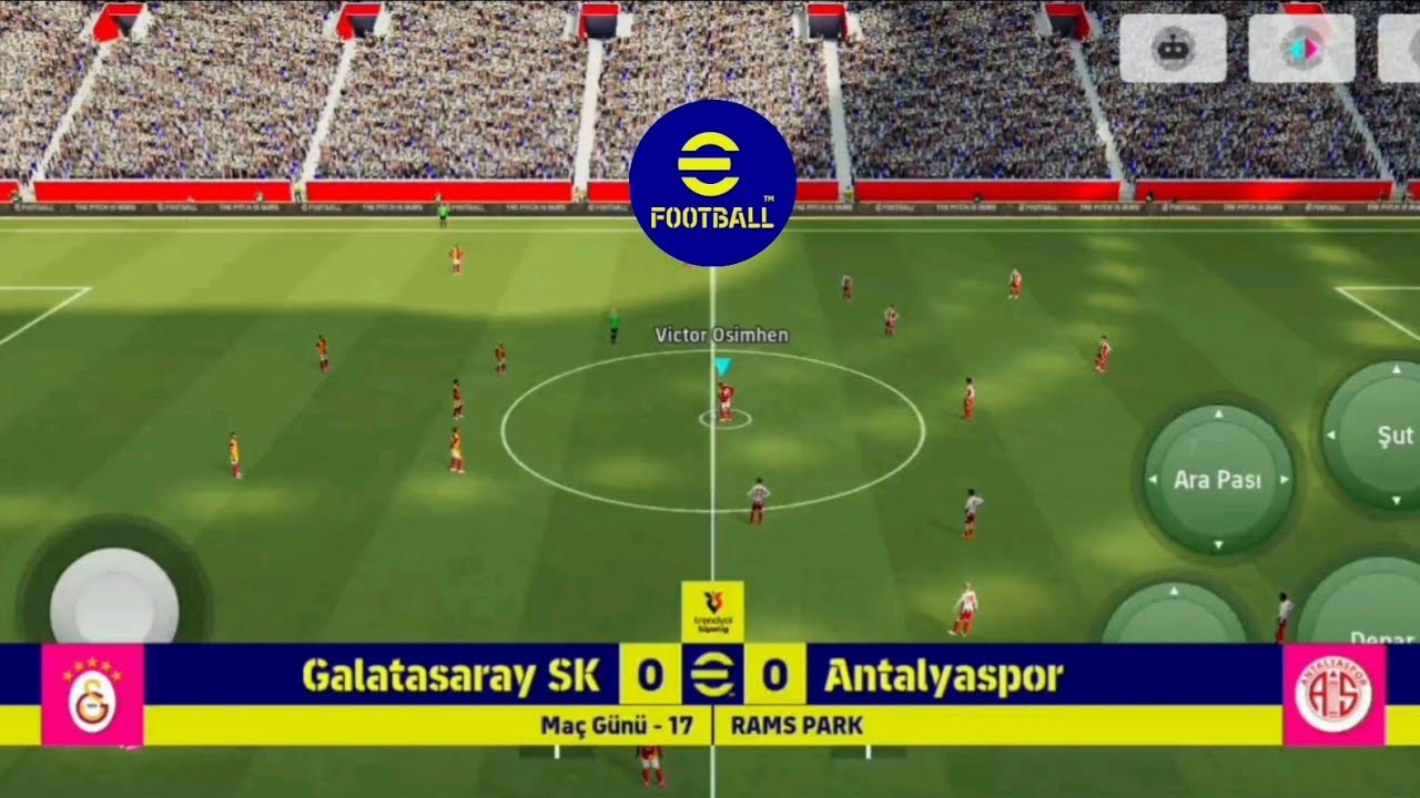 EFOOTBALL MOBİLE GAMEPLAY ⚽️⚽️ ( FUTBOL OYUNU  )