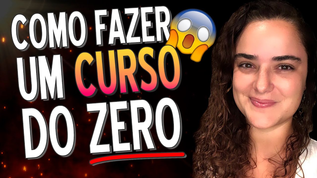 5 Passos Simples para CRIAR um CURSO ONLINE do ZERO