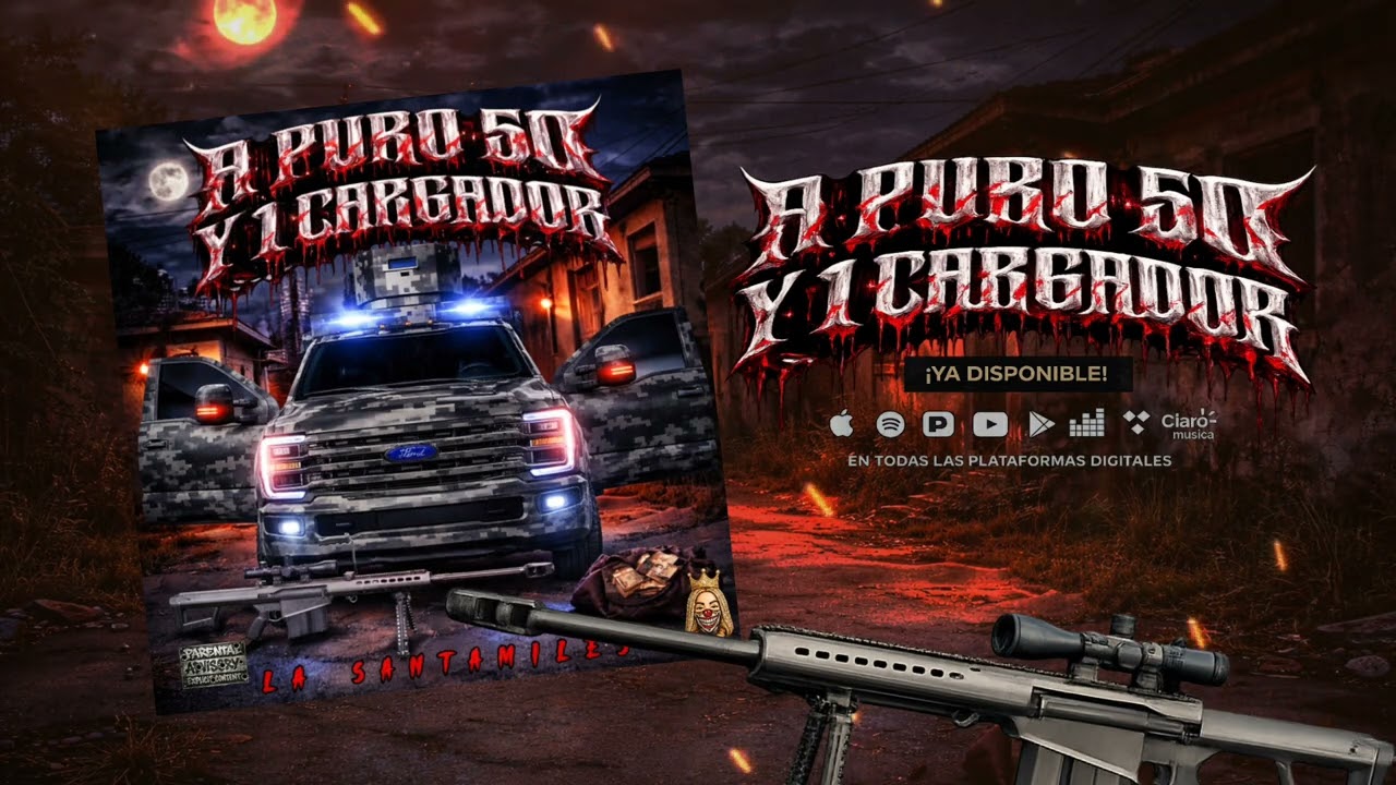 A PURO 50 Y 1 CARGADOR - La SantaMiles | Audio Oficial