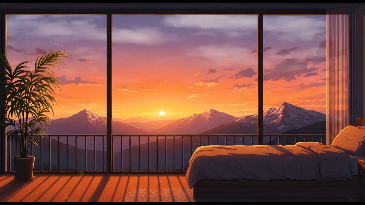 1 Hour of Cozy Lofi for Late Night Focus & Calm Thinking