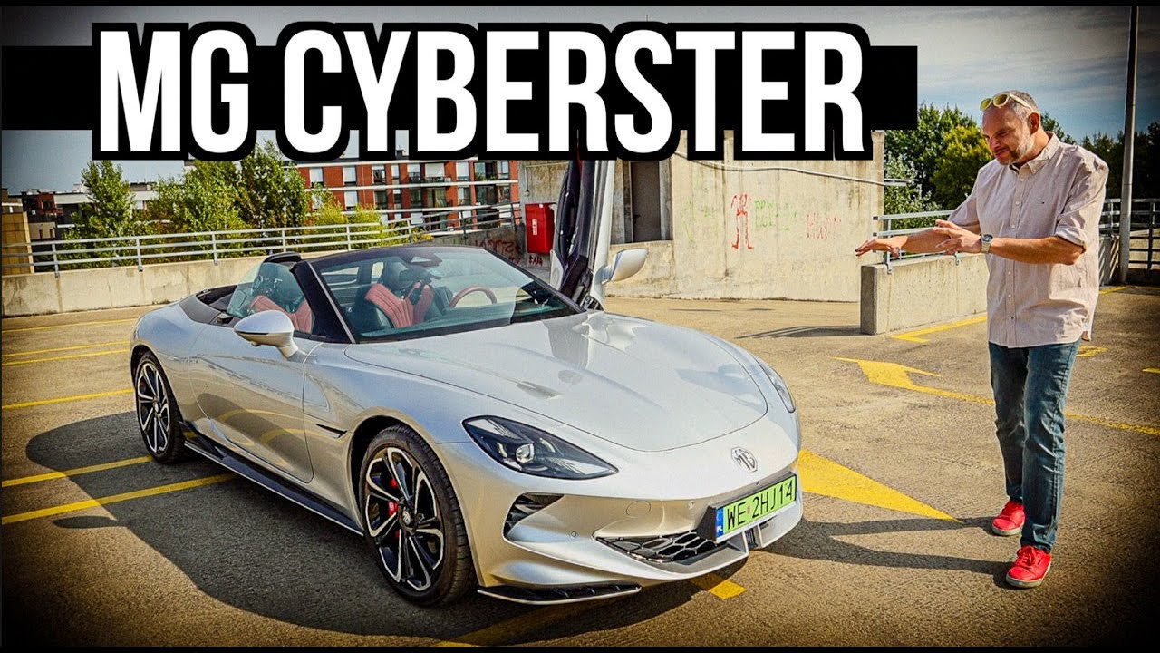 🇨🇳 MG Cyberster - Zabraliśmy elektryka na wycieczkę  • TEST PL • 🇵🇱 4K • Auto Made in China