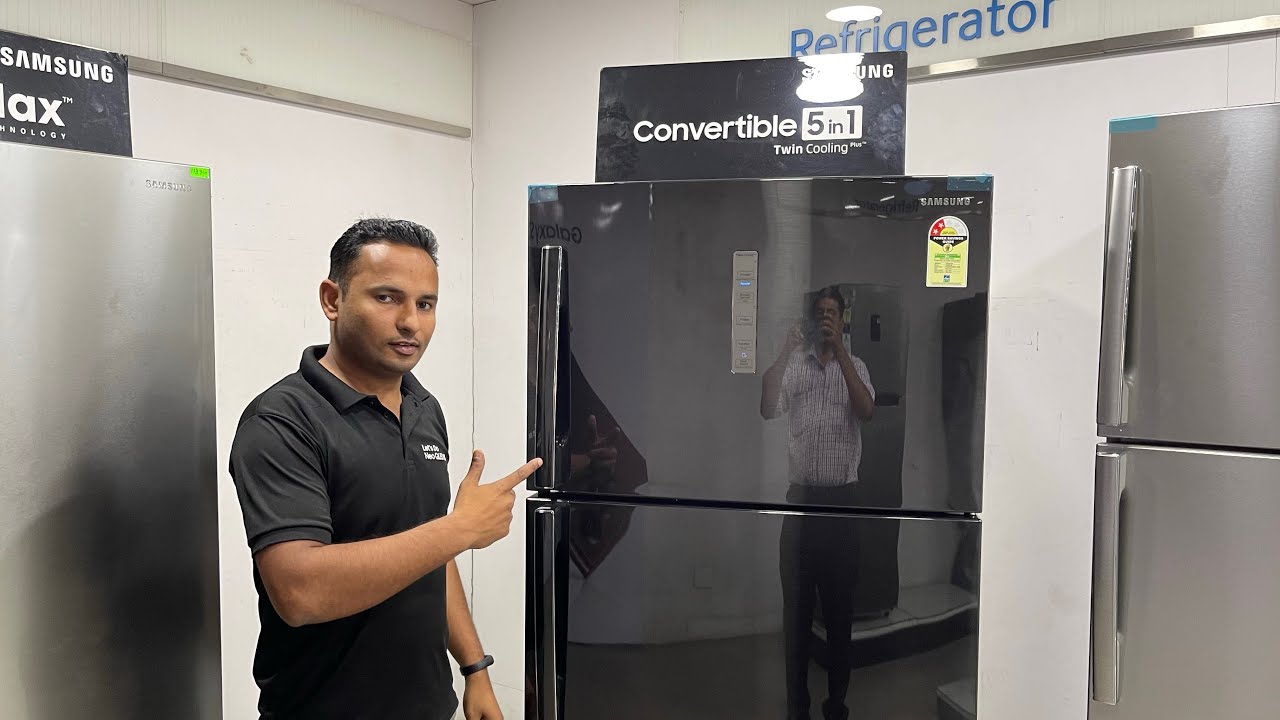 सबसे बड़ा Samsung Convertible 5 in 1 Double Door Refrigerator