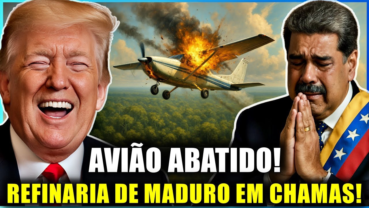 SUPER TUCANO ABATE AVI&Atilde;O DA VENEZUELA NA FRONTEIRA E PILOTO SOME NA SELVA!