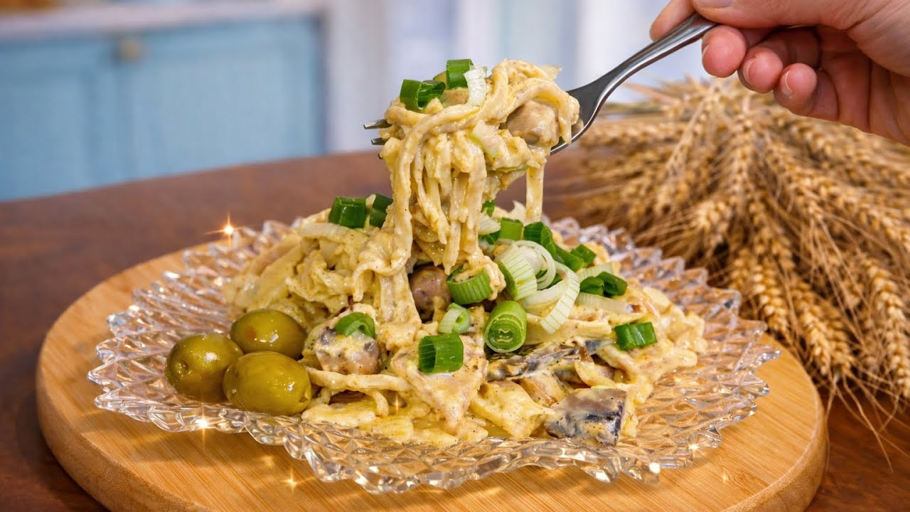 Easy Creamy Chicken Alfredo Pasta | Quick & Simple 