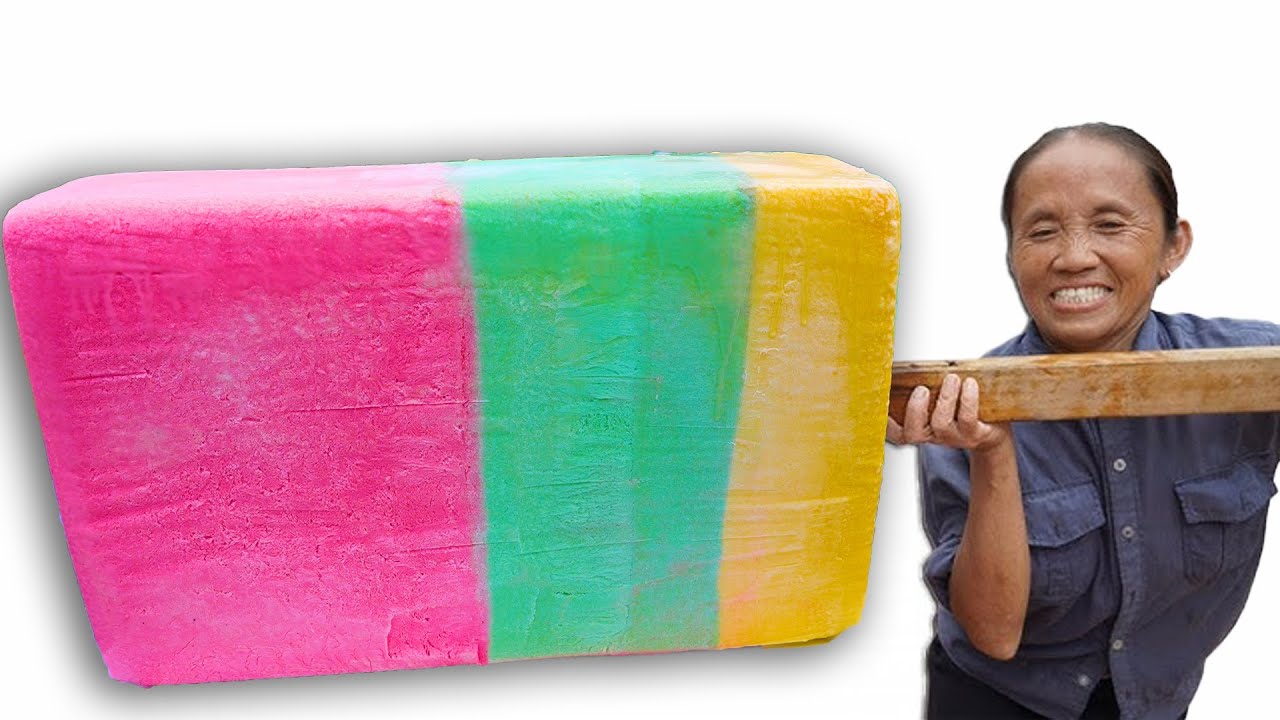 B&agrave; T&acirc;n Vlog - Lần Đầu L&agrave;m Que Kem Tr&aacute;i C&acirc;y Khổng Lồ 100Kg Nhiều M&agrave;u Sắc