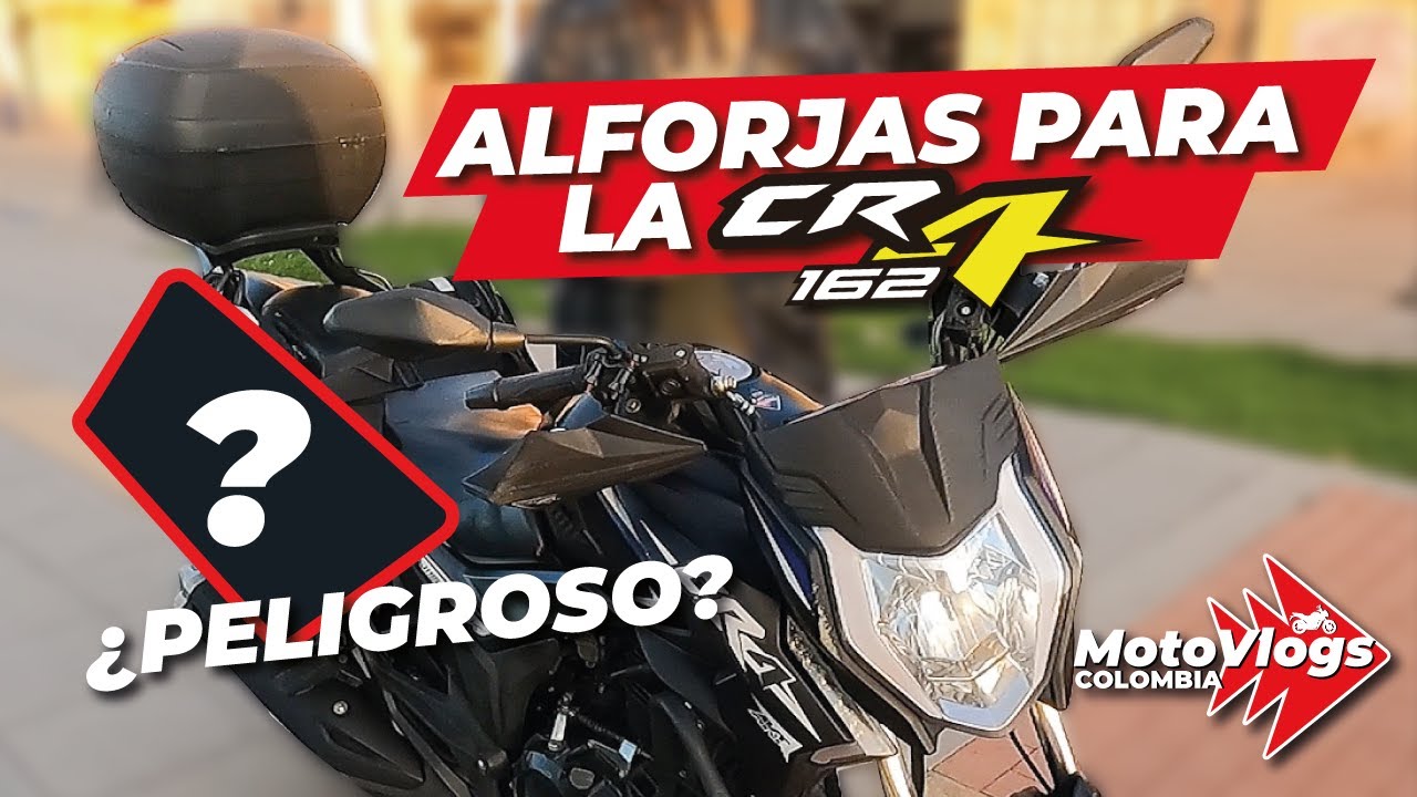 AKT CR4 // Buscando ALFORJAS para #MOTO en el CENTRO de #BOGOTÁ