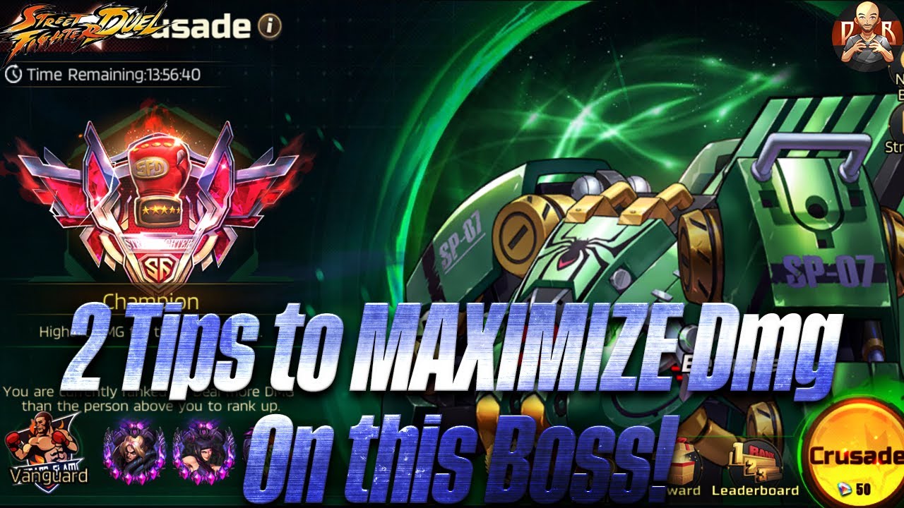 [SF: Duel] - Spider Guild boss: Do these 2 things and I GUARANTEE Dmg increase!!
