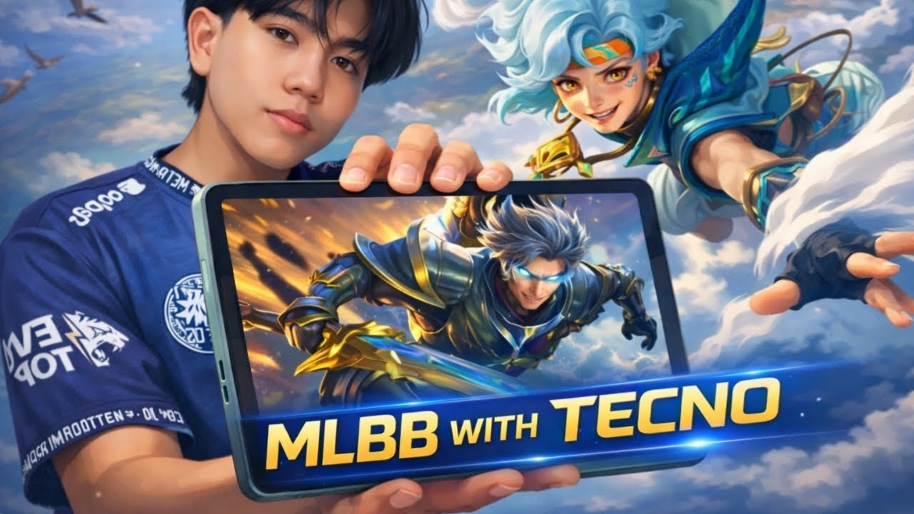 MLBB WiTH TECNO MEGAPAD 11 ..
