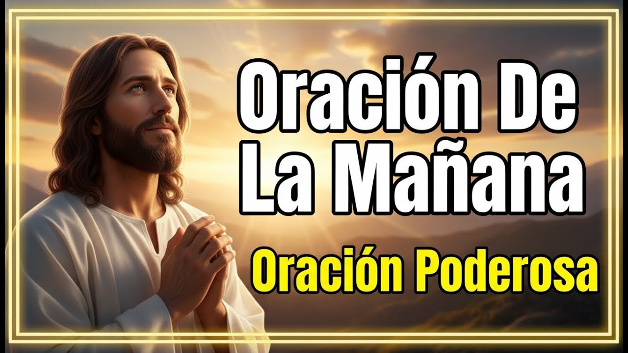 🙏 DIOS TE CUIDA CADA MAÑANA | Oración de fe y esperanza #oraciondelamañana #oración #fe