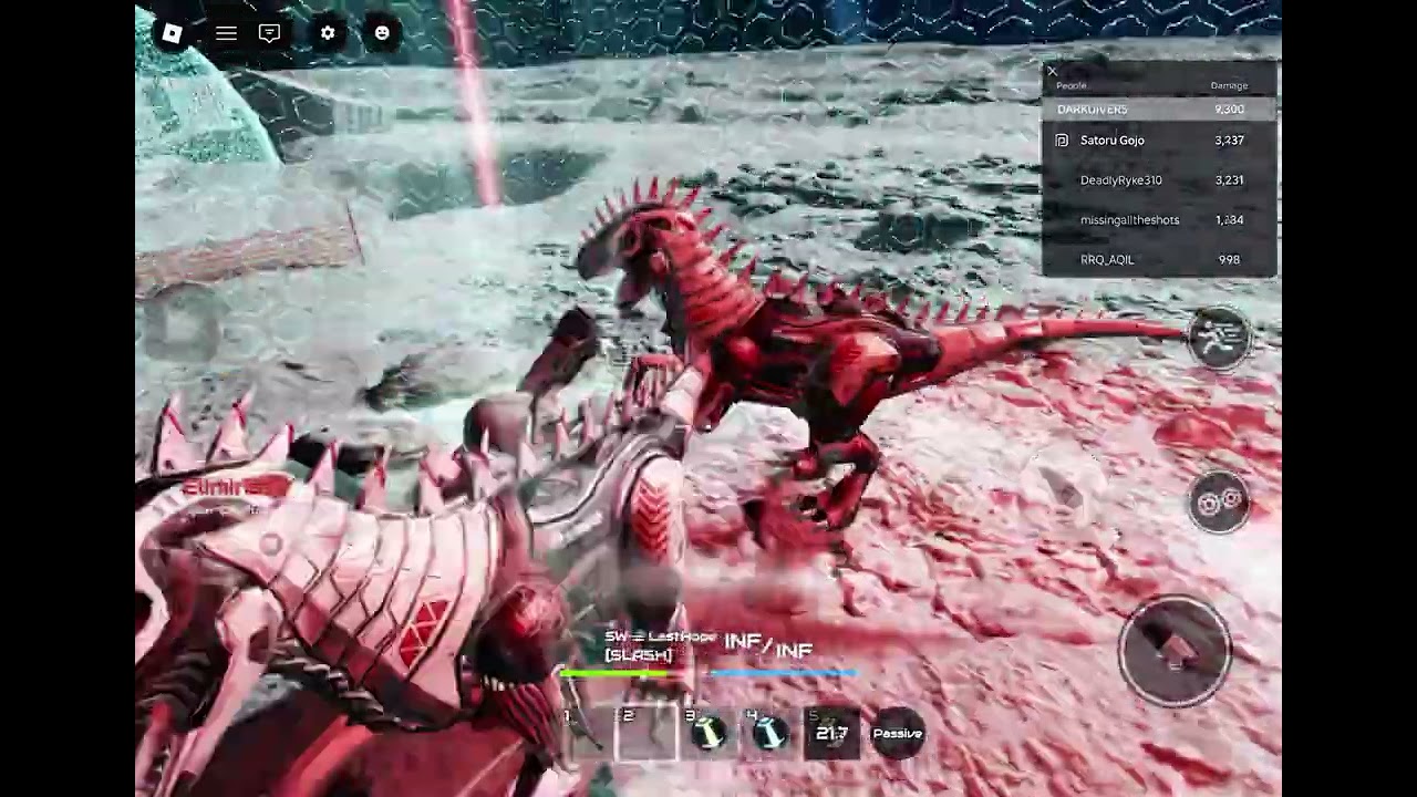 I am killing monsters