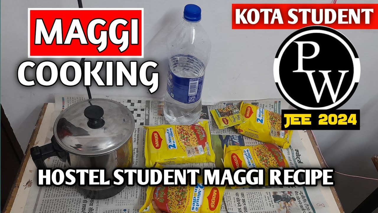 Maggi party in Hostel || KOTA student Hostel life #pw #kota #physicswallah